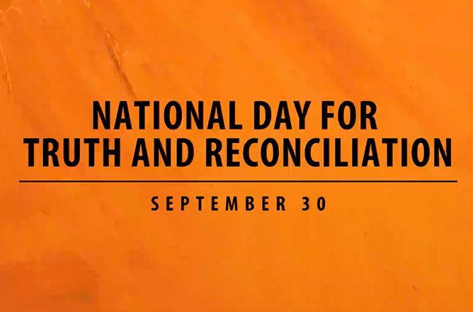 National Day for Truth and Reconciliation Canada September 30