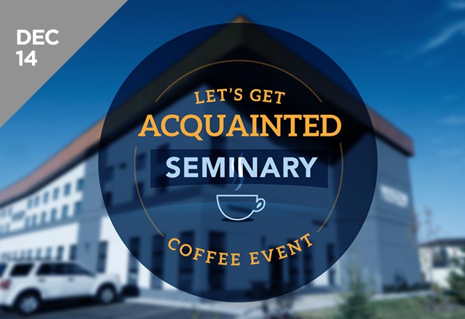 Seminary Coffee Event Saskatoon