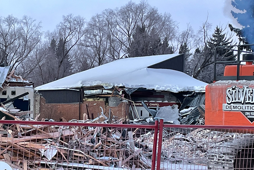 chapel demolition