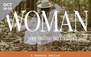 woman calling seminar