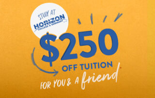 tuition discount Horizon College