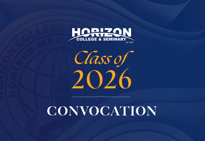 Horizon College and Seminary convocation class of 2026